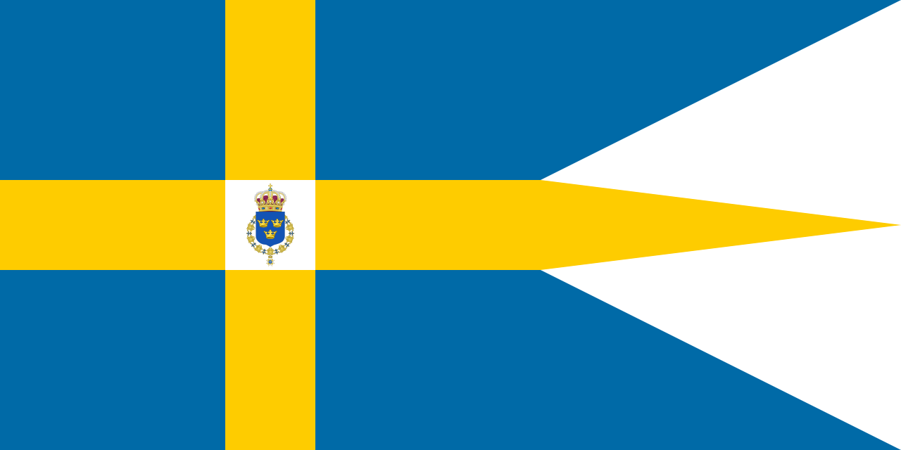 Princess Crown Png For Kids - Swedish Royal Flag (1280x640)
