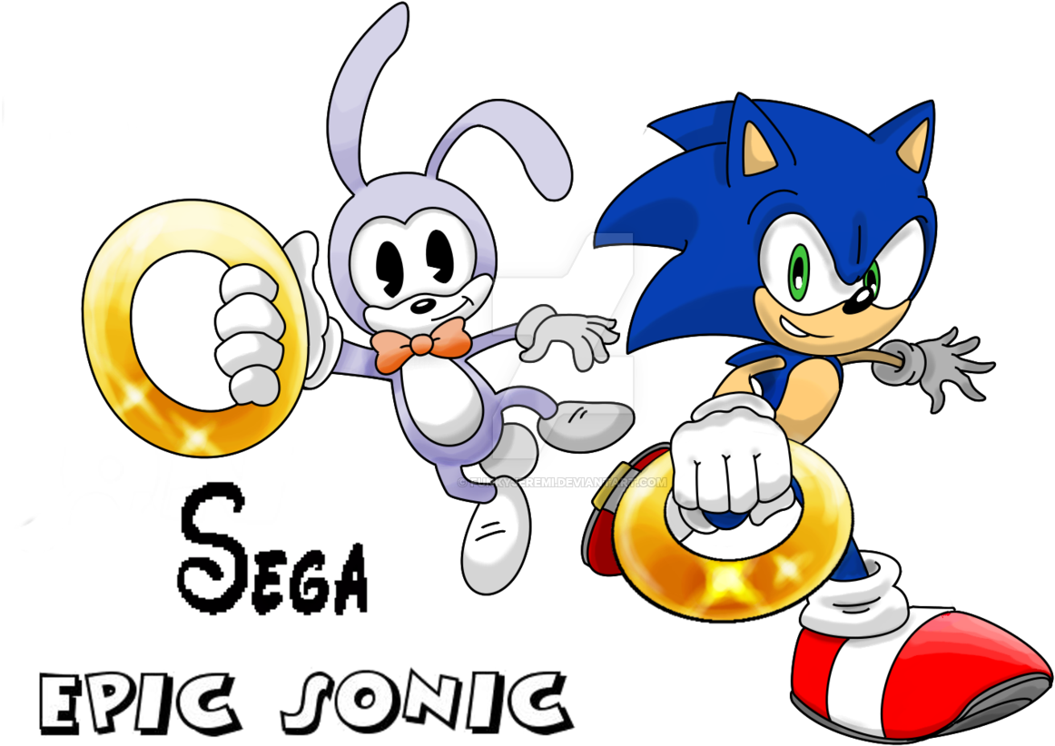 Sega Epic Sonic - Feels The Rabbit Sonic (1280x918)