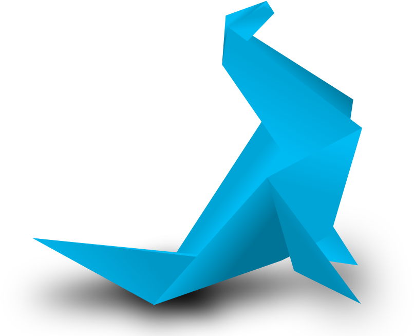 Origami Paper Cliparts 3, Buy Clip Art - Оригами Клипарт (2400x1691)