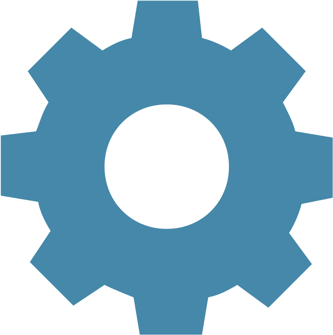 Computer Icons Gear Clip Art - Blue Cog Icon (1024x1024)
