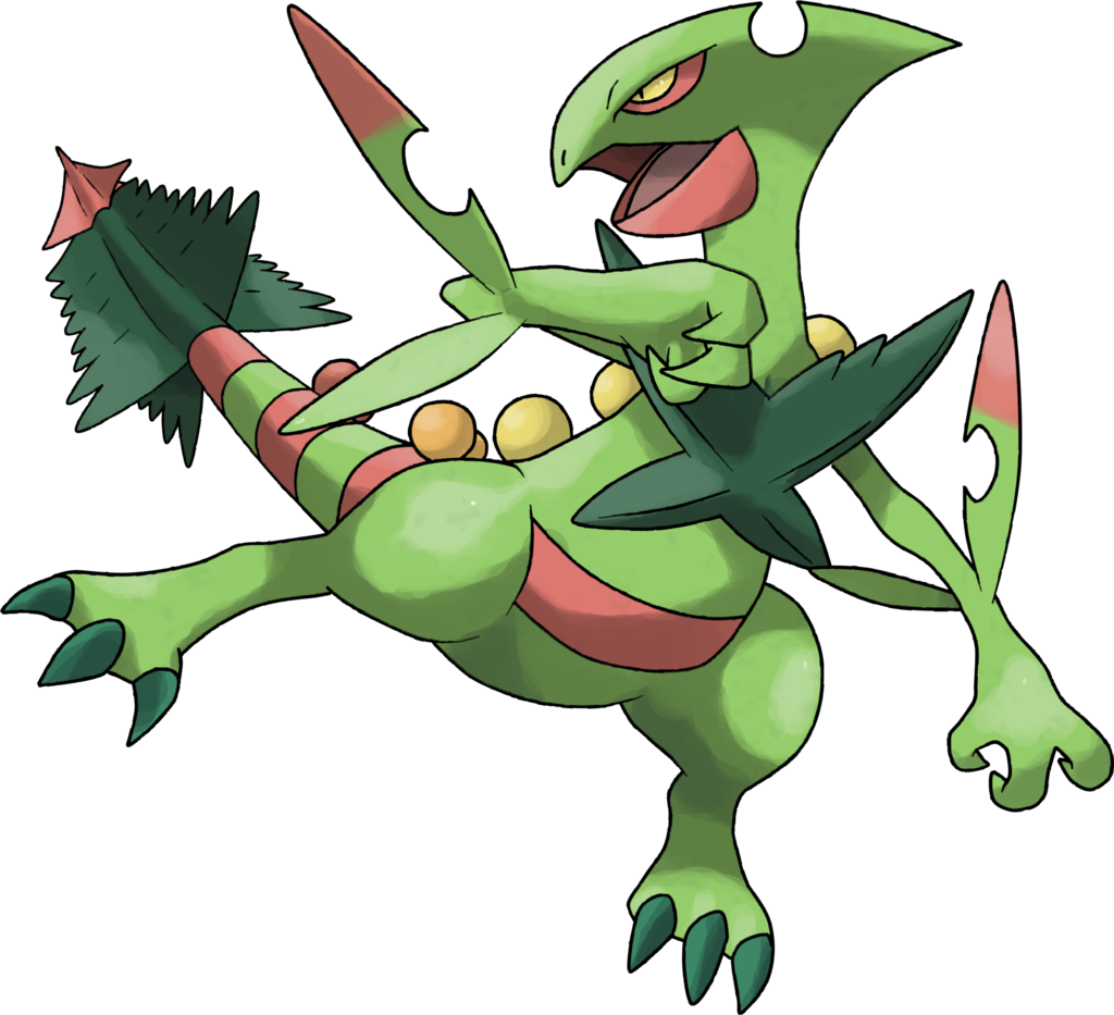 Mega Sceptile By Theangryaron - Pokemon Treecko Mega Evolution (1024x933)