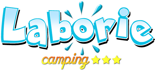 Camping Laborie Logo - Ruoms Ardeche Fete Foraine (541x245)