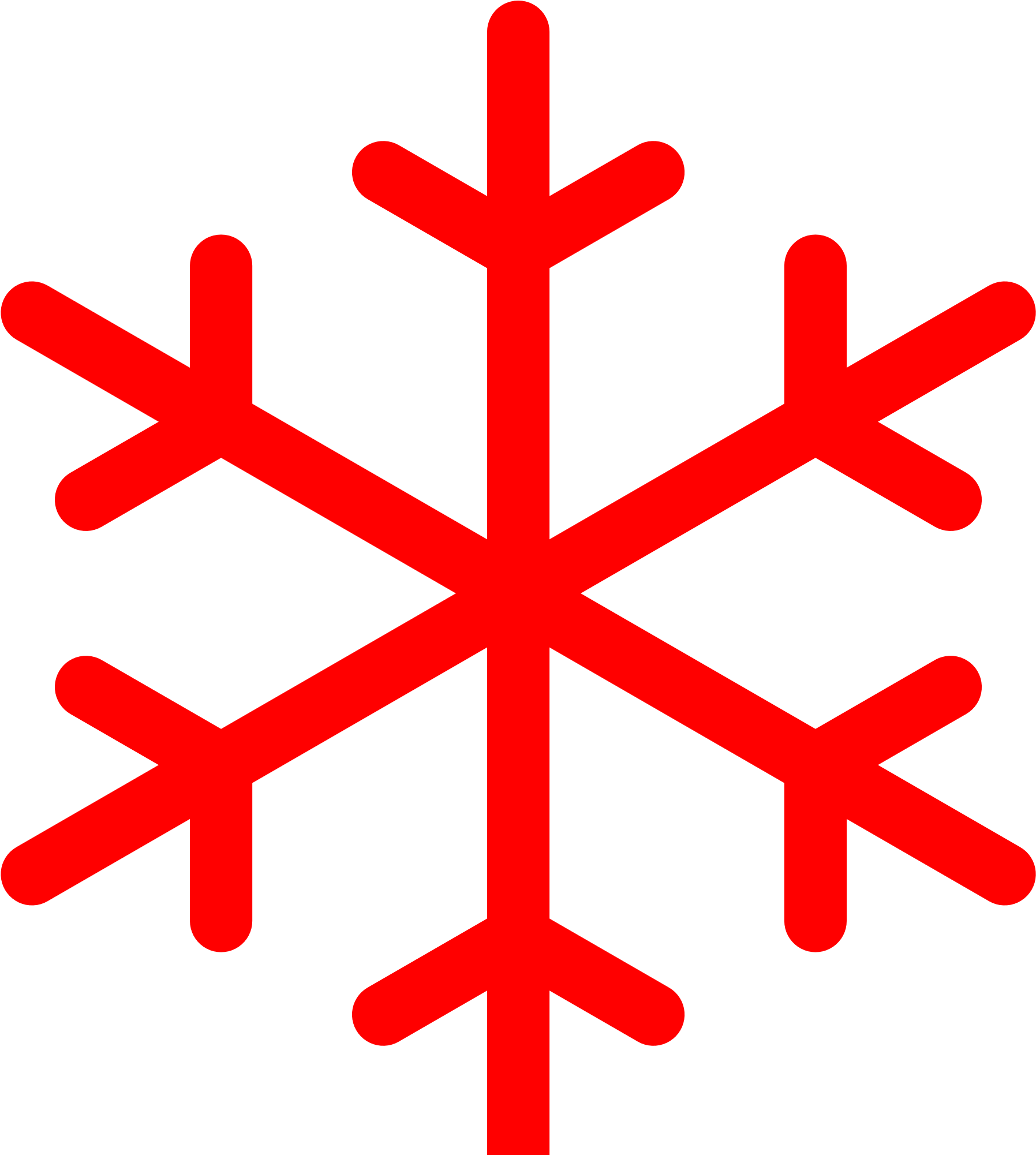 Snowflake Animated - Air Conditioner Icon Cold (2000x2000)