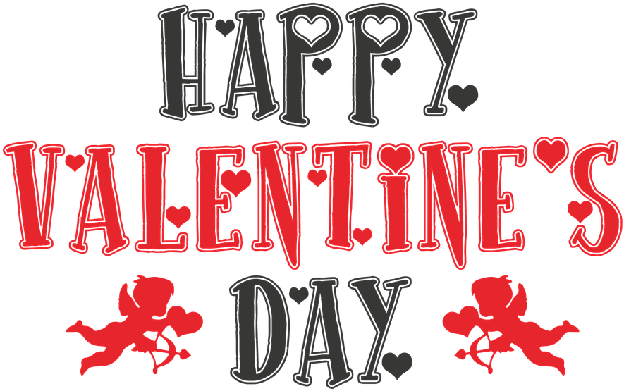 Sparkling Snowflake Cliparts 18, - Happy Valentine's Day Font (960x576)