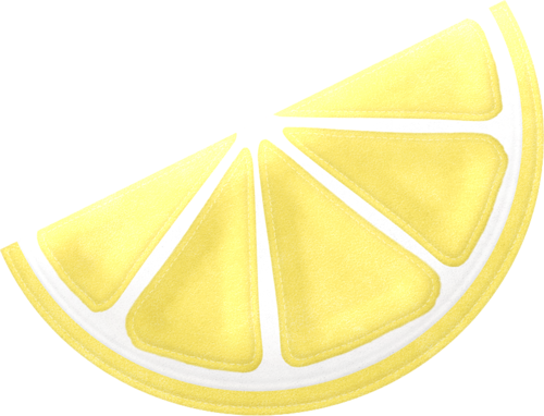 Life's Little Lemons - Lemon Wedge Clipart (500x382)