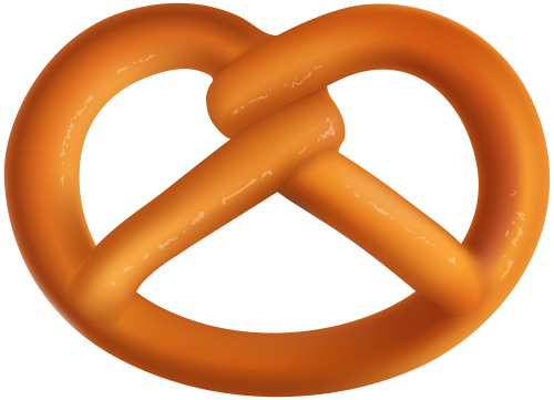 Pretzel Png Clip Art In Category Bakery Png / Clipart - Illustration (500x361)