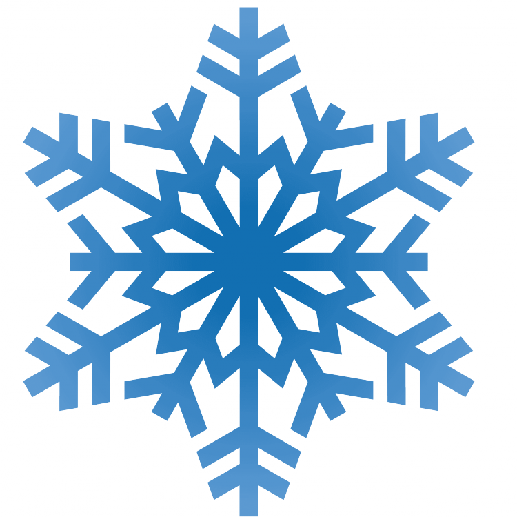 Snowflake Clipart Winter Season - Snowflake Clipart Transparent Background (750x750)