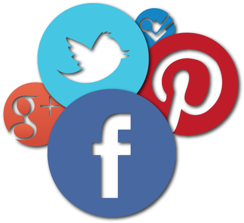 Website Design - Transparent Background Social Media Logo Png (499x444)