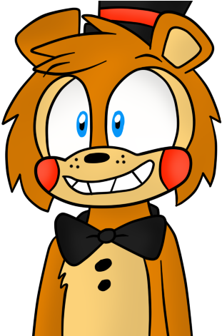 Toy Freddy Vector Sonic99rae Style - Fnaf Cartoon Toy Freddy (410x470)
