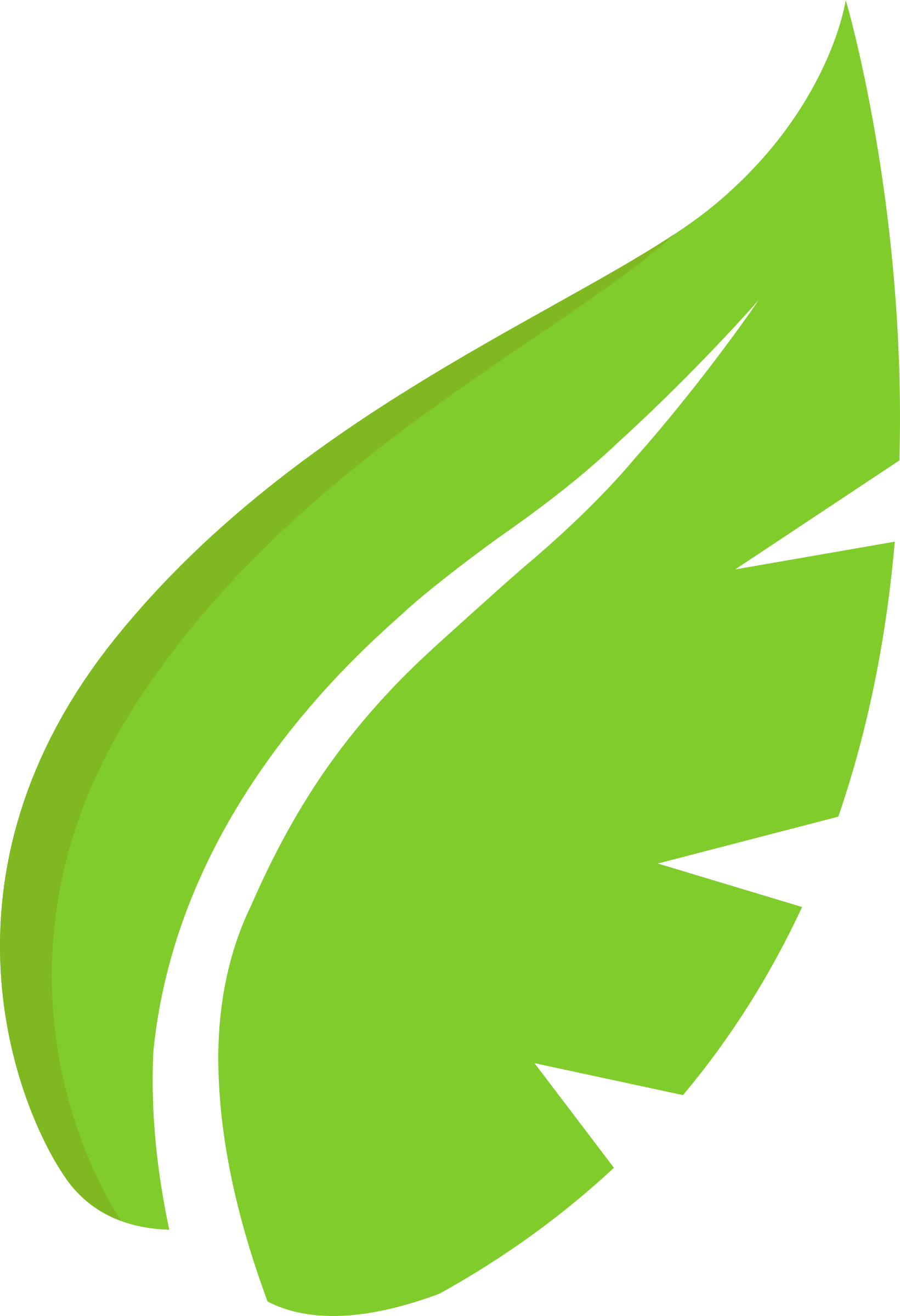Leaf Plant Clip Art - Hoja De Arbol Logo (1641x2400)