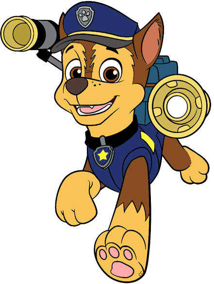 Chase Paw Patrol Cartoon (441x585)
