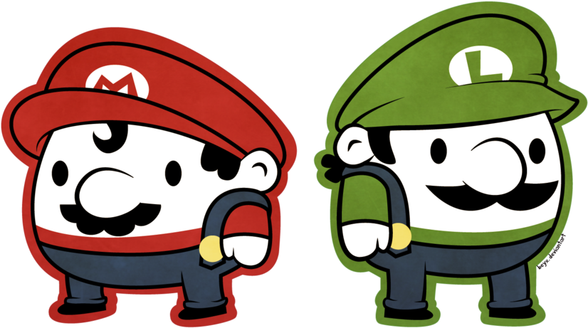 Via Rampage Reality - Mario And Luigi Cute (900x567)