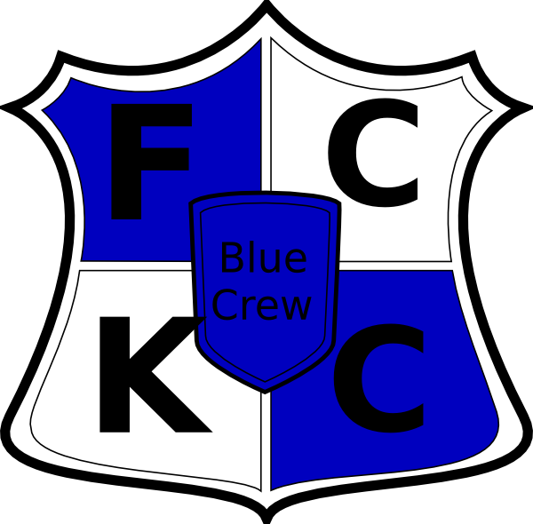 Fckc Bluecrew Shield Clip Art Vector Online Royalty - Clip Art (600x590)