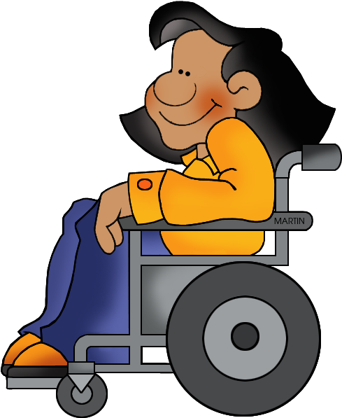 Wheelchair Cliparts - Wheel Chair Clip Art (511x648)