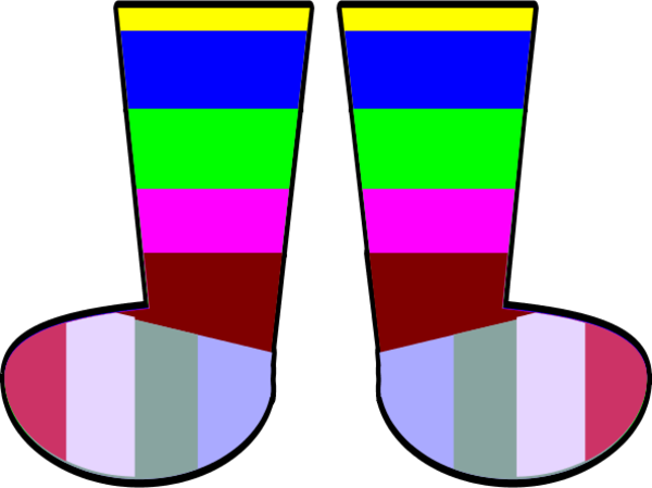 Socks Clip Art - Socks Clip Art (600x449)