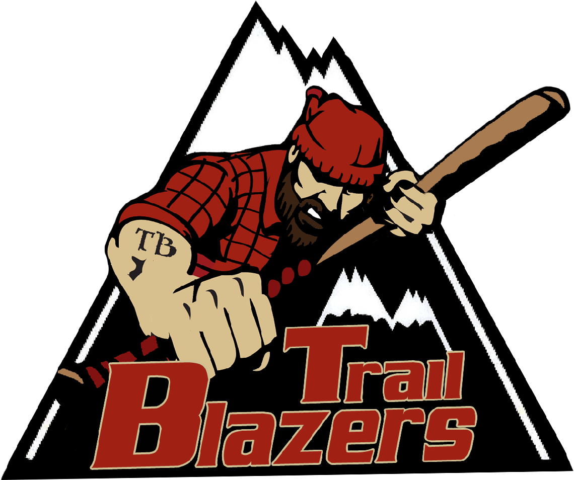 2013logo Copy - Trail Blazers Logo Sticker (1232x1024)