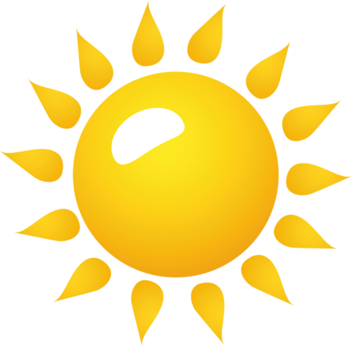 759707n109 - Cartoon Sun Transparent (500x492)