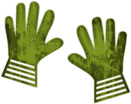 Glove Clipart Gloved Hand - Hand Gloves Icon (512x512)