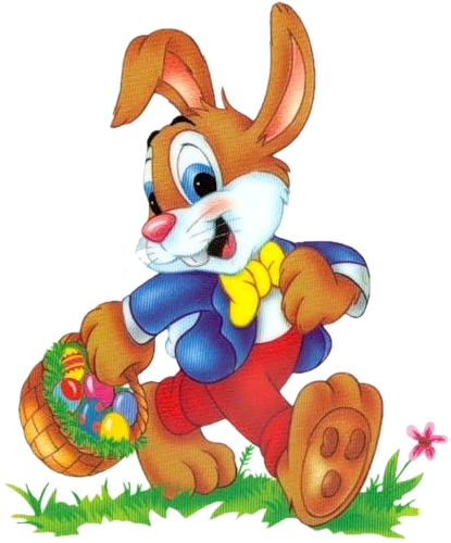 Petits Lapins De Pâques - Imagen Del Conejo De Pascua (415x500)