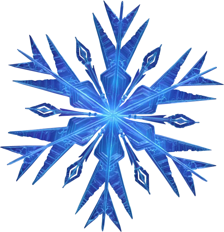 Vector By Simmeh - Copo De Nieve En Vector De Frozen (754x768)