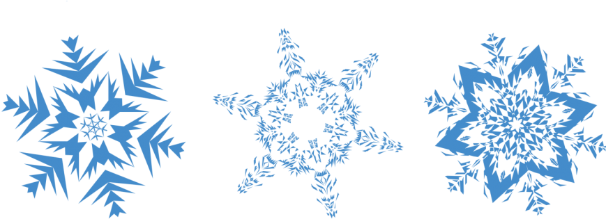 What Makes A Snowflake Special - Snowflakes Png Transparent (869x400)