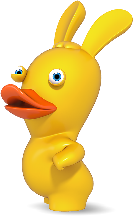 Bwaaah - Rabbid Duck (600x800)