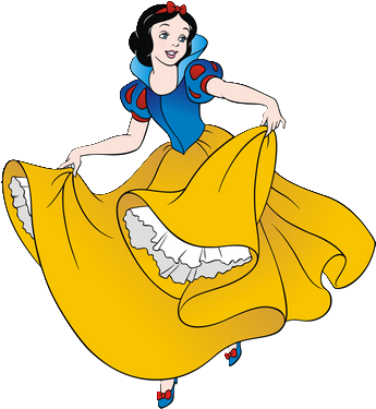 Tubes Victoriens Animaux - Animated Snow White (344x441)