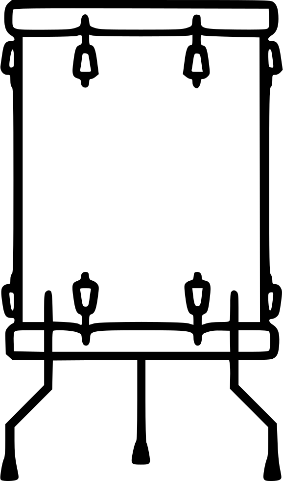 Png File - Floor Tom (578x980)