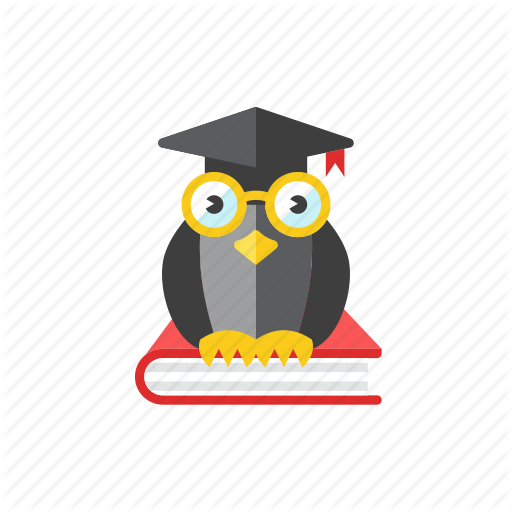 Halloween Owl Icons - Book Owl Icon Png (512x512)