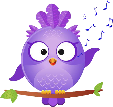 Corujinha Lilas 07 - Owl With Magnifying Glass (600x600)
