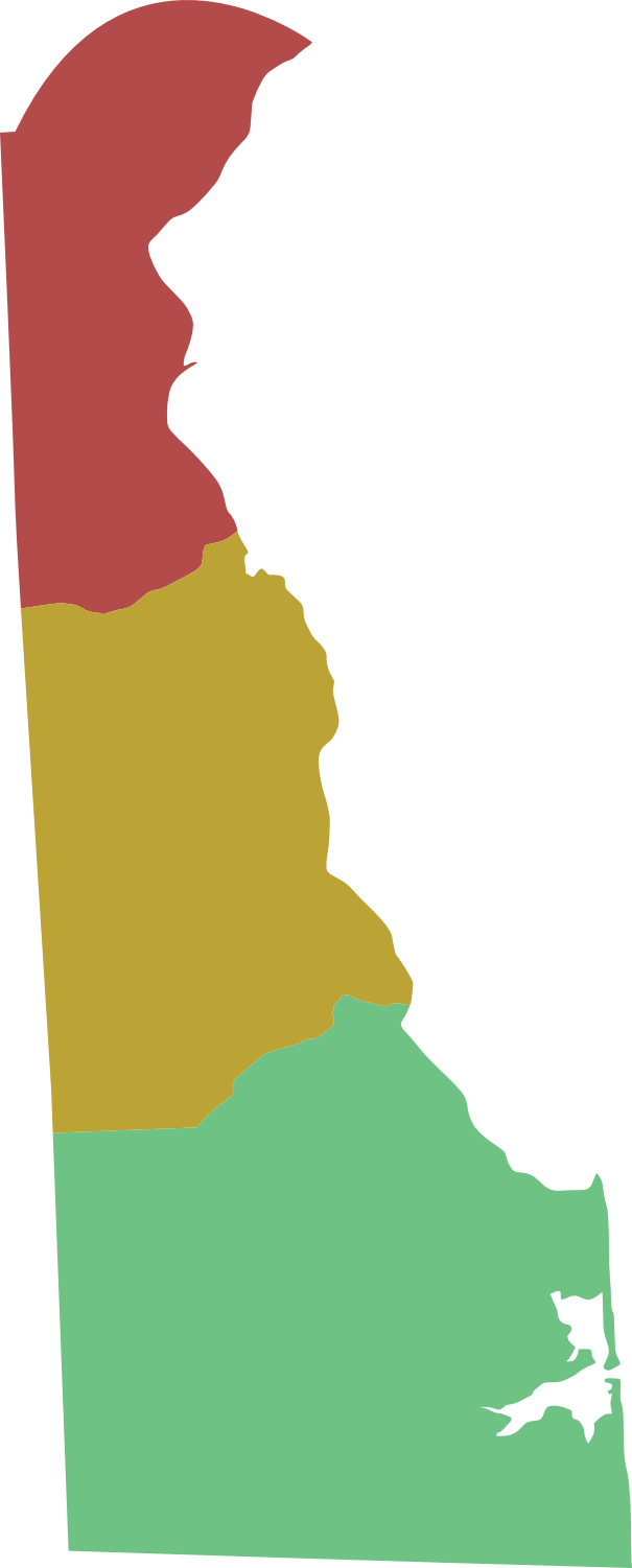 Delaware Wikivoyage, Le Guide De Voyage Et De Tourisme - State Of Delaware (605x1501)