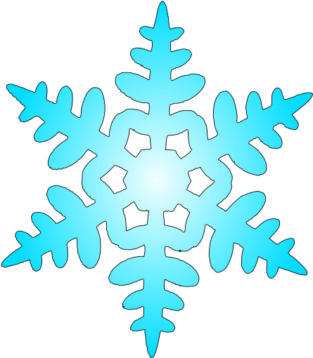 Free Snow Flake 3 - Ice Flakes Clipart (708x800)