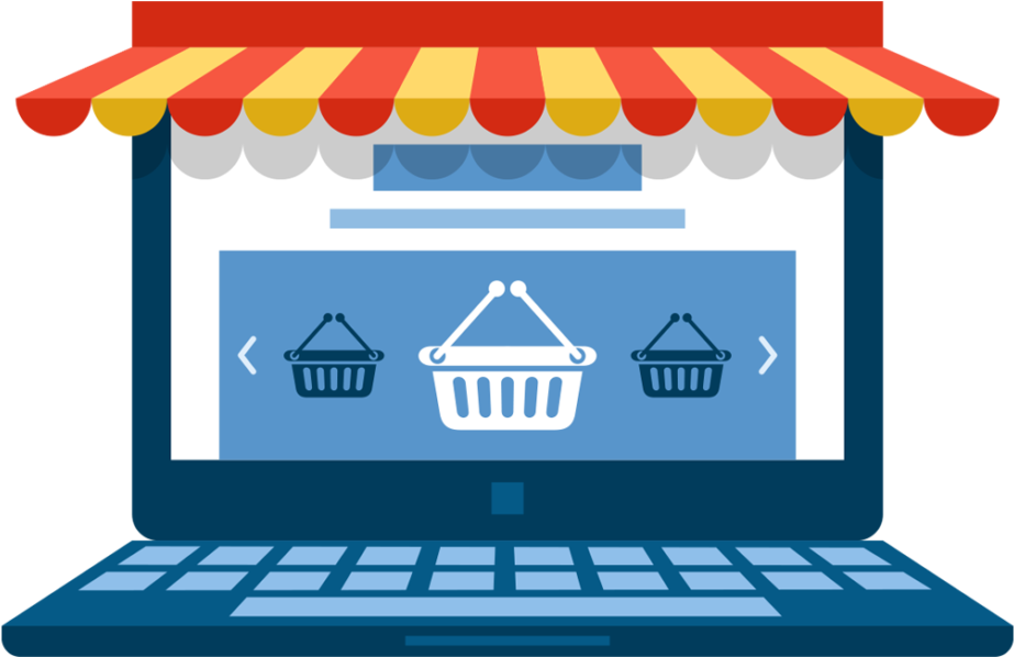 Votre Boutique En Ligne Clés En Main - Ecommerce Web Development Transparent Png (1024x663)