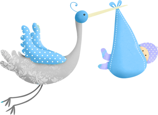 Bapteme Communion - Baby Shower Blue Png (600x438)