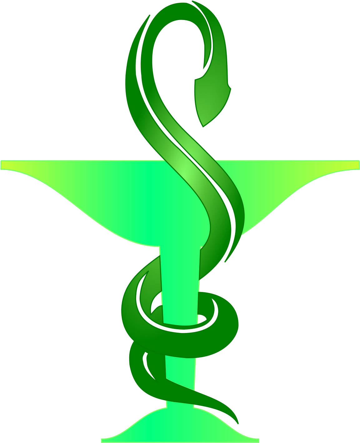 Caducée Pharmacie Vectoriel Gratuit (2000x2412)