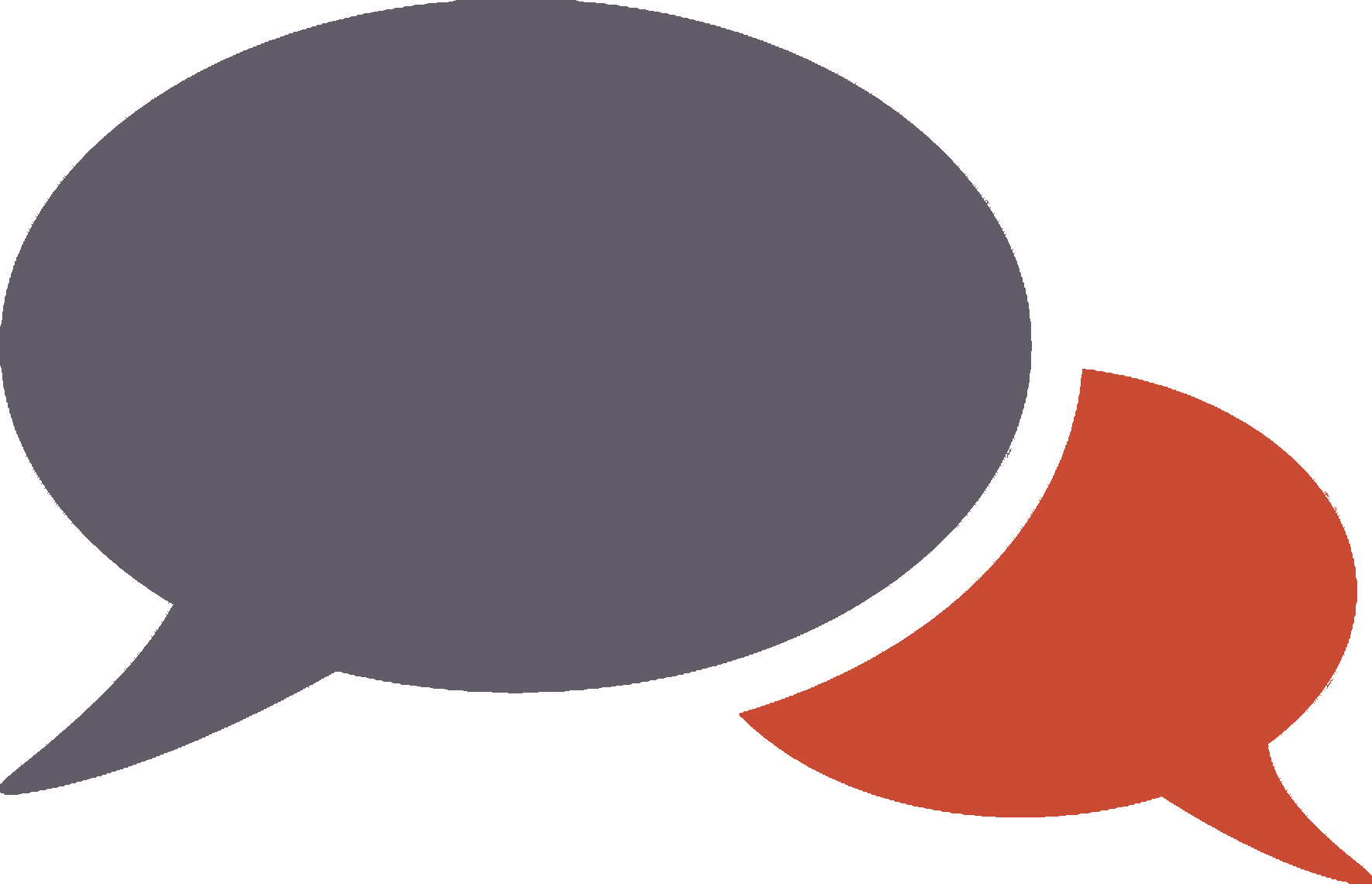 Foire Aux Questions - Conversation Bubbles Png (1771x1141)