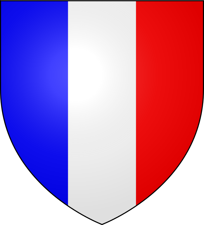 Blason Tricolore Fr - Blason Tricolore (698x768)