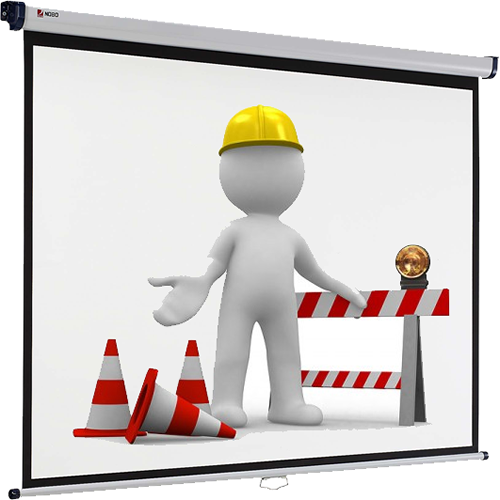 Animation Karaoké Fait Quelques Travaux - Under Construction (500x500)