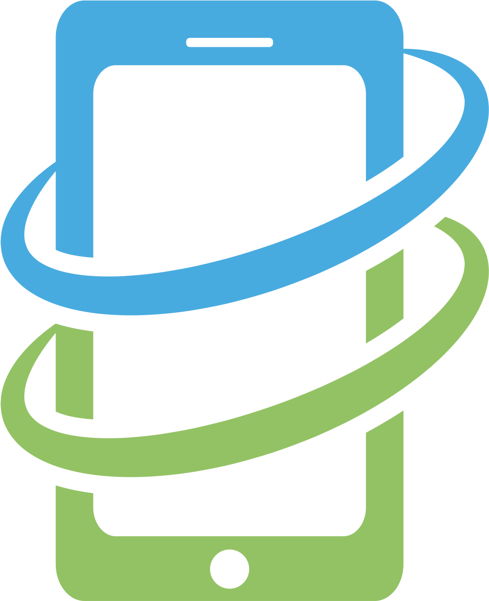 Service De Réparation À Domicile - Mobile Phone Logo (1070x1457)