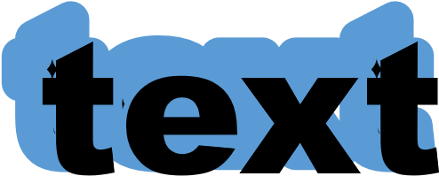 Ee Bubble Text Two Shapes Misaligned - Portable Network Graphics (708x439)