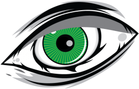 One Green Eye Cartoon, Green, Eye, Look Png And Vector - Ojos Verdes Animados (360x360)
