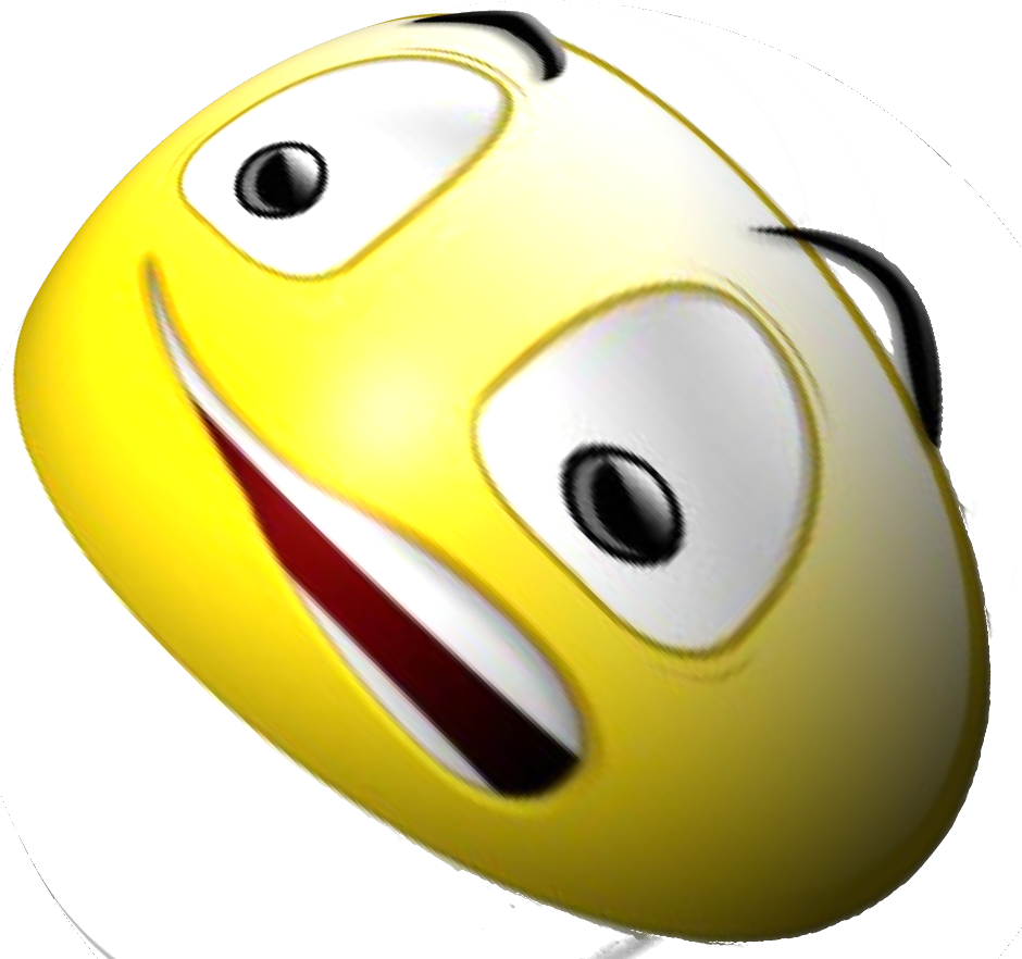 Et Si On Enlève Le Fond Blanc De La Balle, On Arrive - Smiley (940x882)