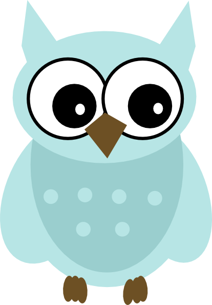 Baby Owl Clip Art (414x594)