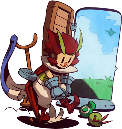 Owlboy Otus Png (536x544)