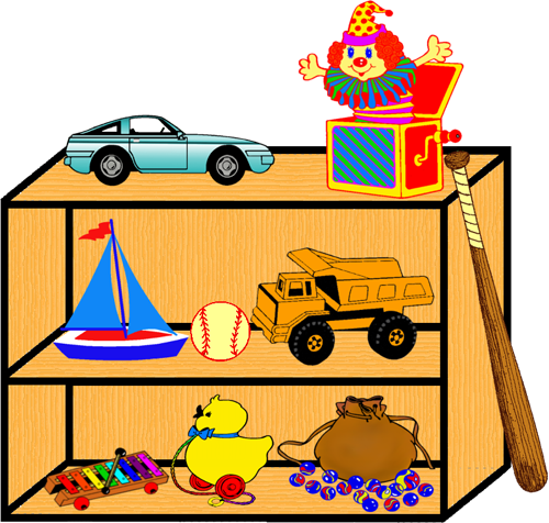 Clip Art Toy Center Clipart Clip Art Library Book Center - My Toys Clipart (500x476)