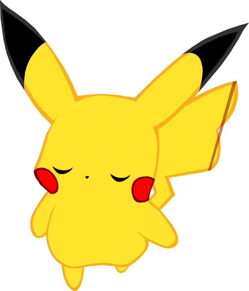 ~pokebase~ Floating Pikachu By Yukimemories - Pikachu (828x965)