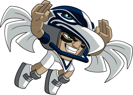 Nfl Rush Zone Seahawks - Nfl Rush Zone - Season Of The Guardians (552x396)