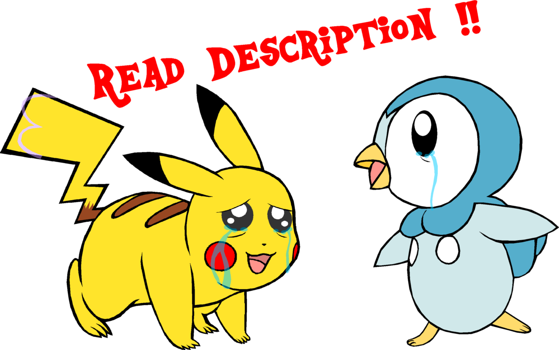 ~base~ I Don't Want To Say Goodbye Pikachu Piplup By - Cartoon (1129x708)