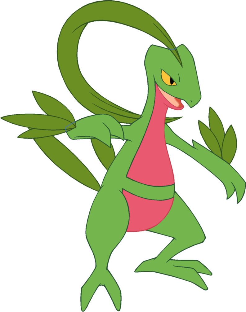 ~pokebase~ Grovyle By Yukimemories - Grovyle Pokemon Mystery Dungeon (793x1007)