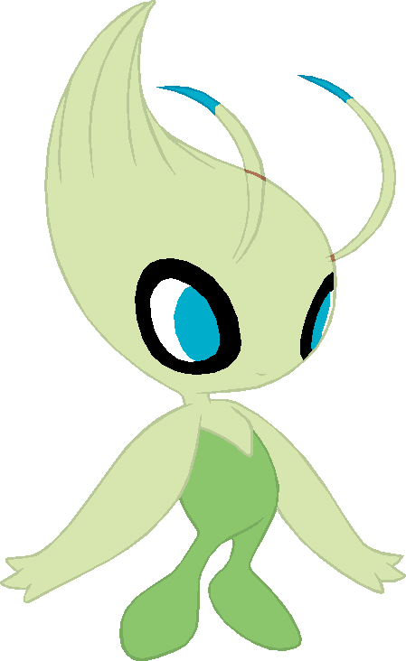 ~pokebase~ Celebi By Yukimemories - Pokemon Celebi Base (449x732)